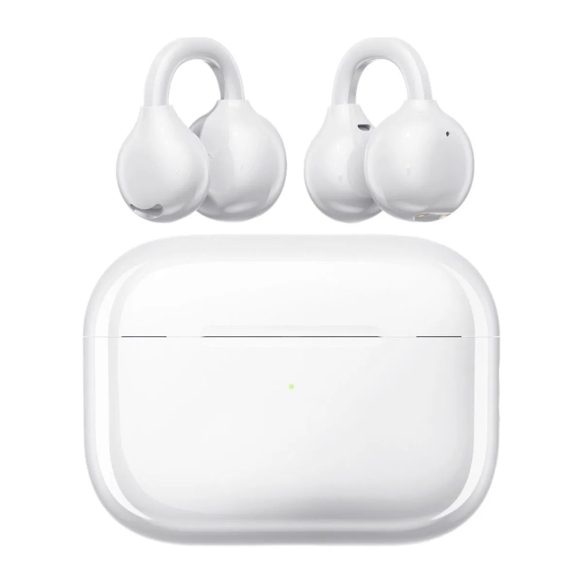 Wireless Bluetooth Earbuds 10th Gen, Open-Ear Clip-On Earphones with Ultra-Long Battery Life